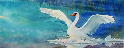 Landing Swan by Rebecca McDannold