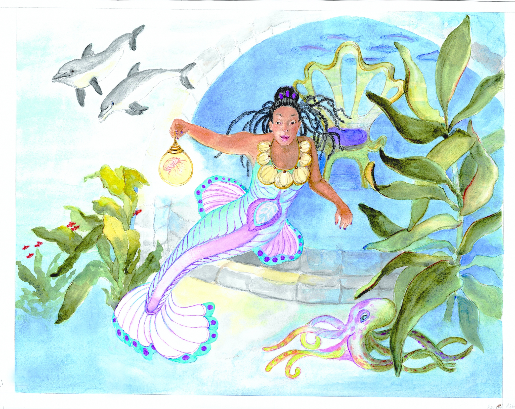 Click here to view Mermaid  TCW by Rebecca McDannold