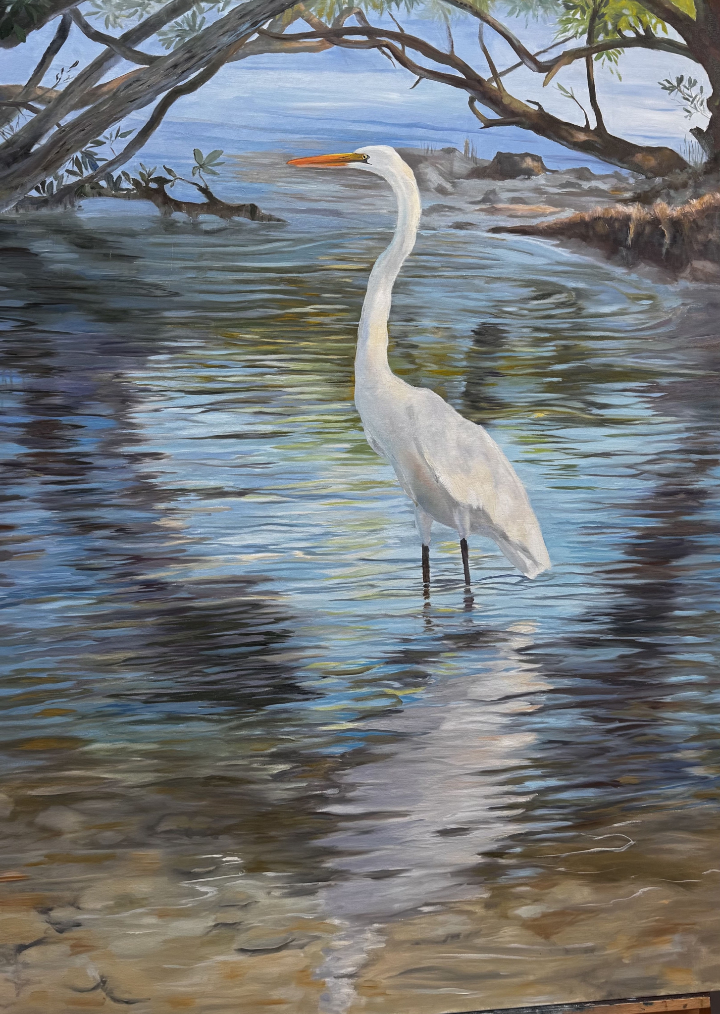 Morning Reflections by the Bay by Rebecca McDannold